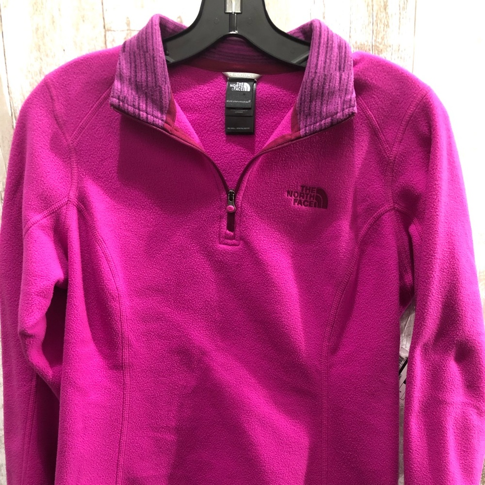 The north face hot pink jacket